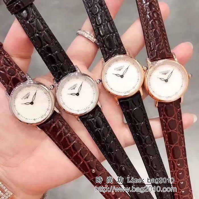 LONGINES浪琴 全新麗雅系列 石英女士腕表 WSS0666